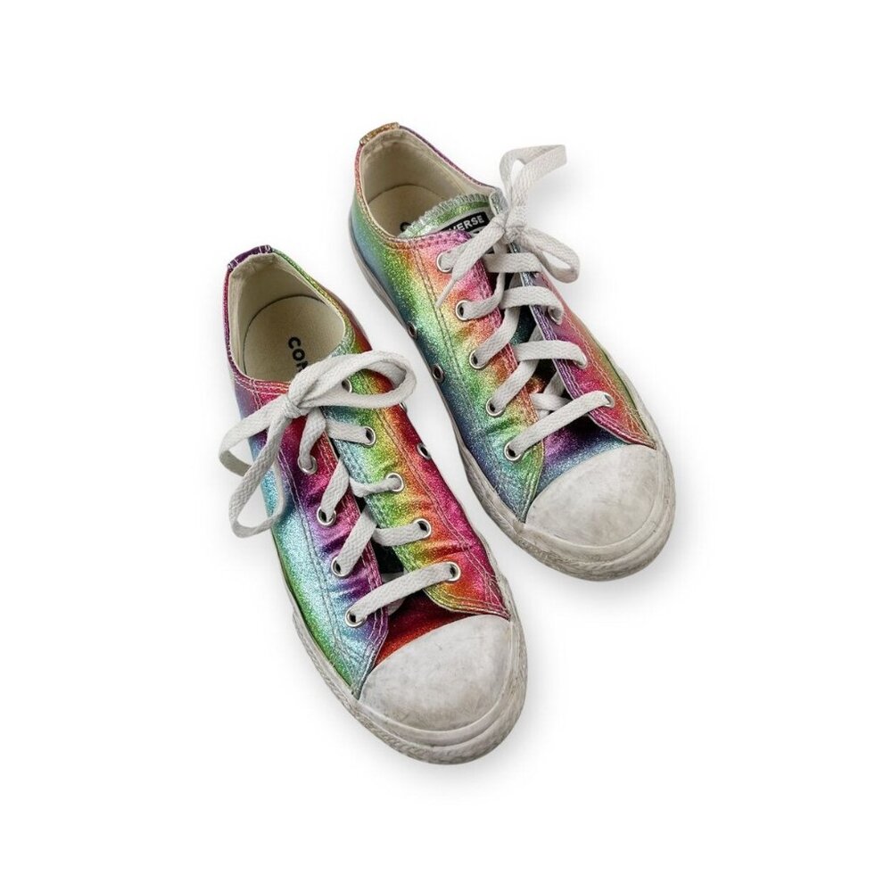 Converse Rainbow Sparkle Low Top Sneakers